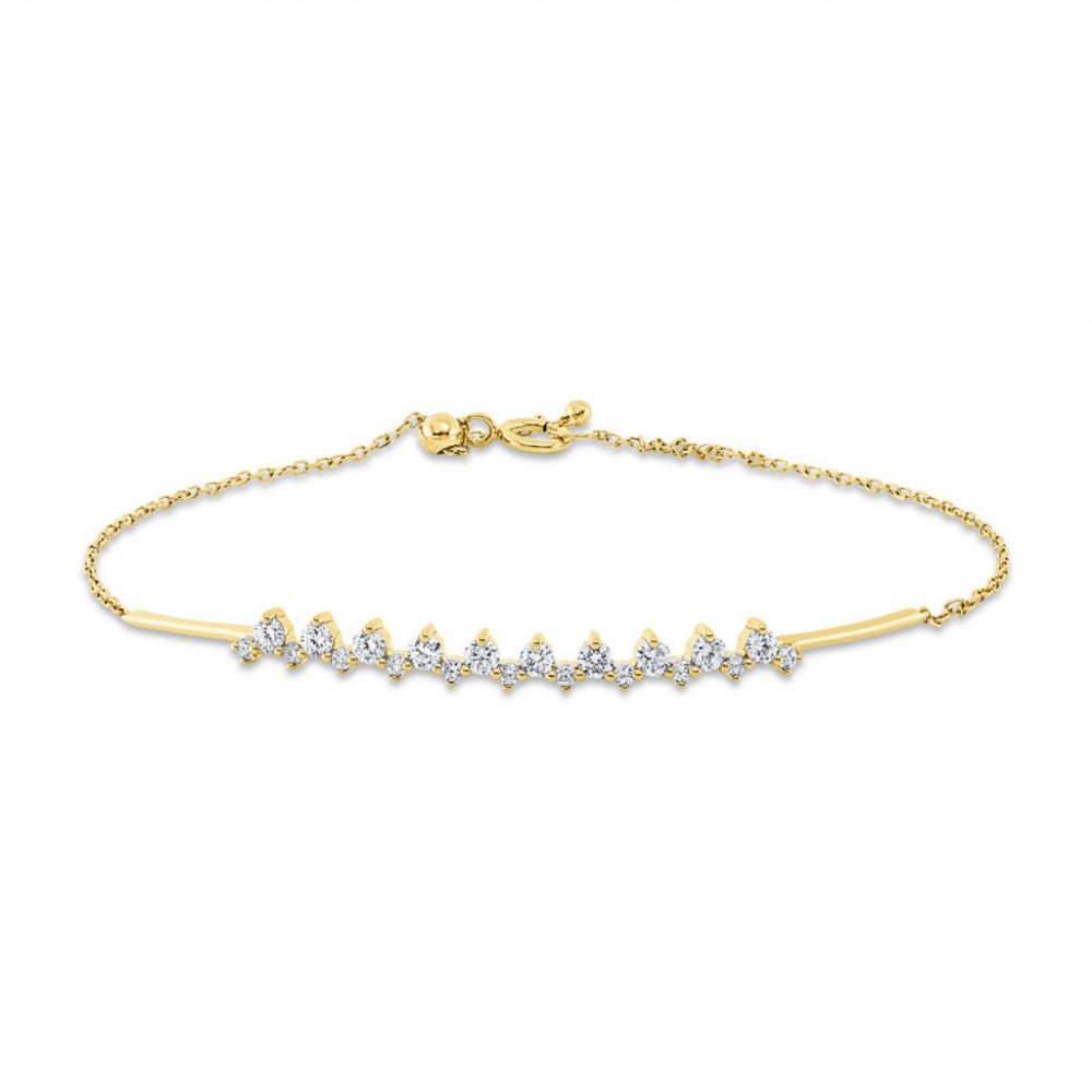 Yellowgold Diamond Bracelets