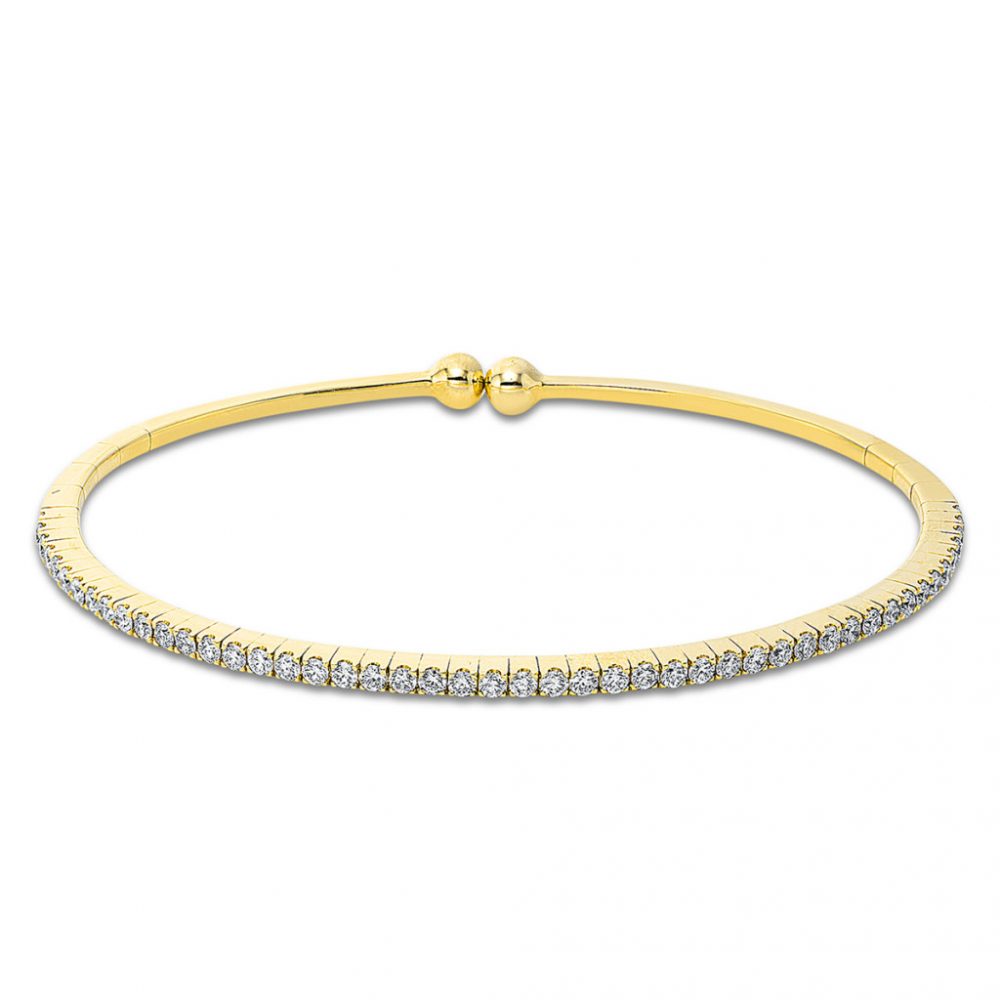 Yellowgold Diamond Bracelets