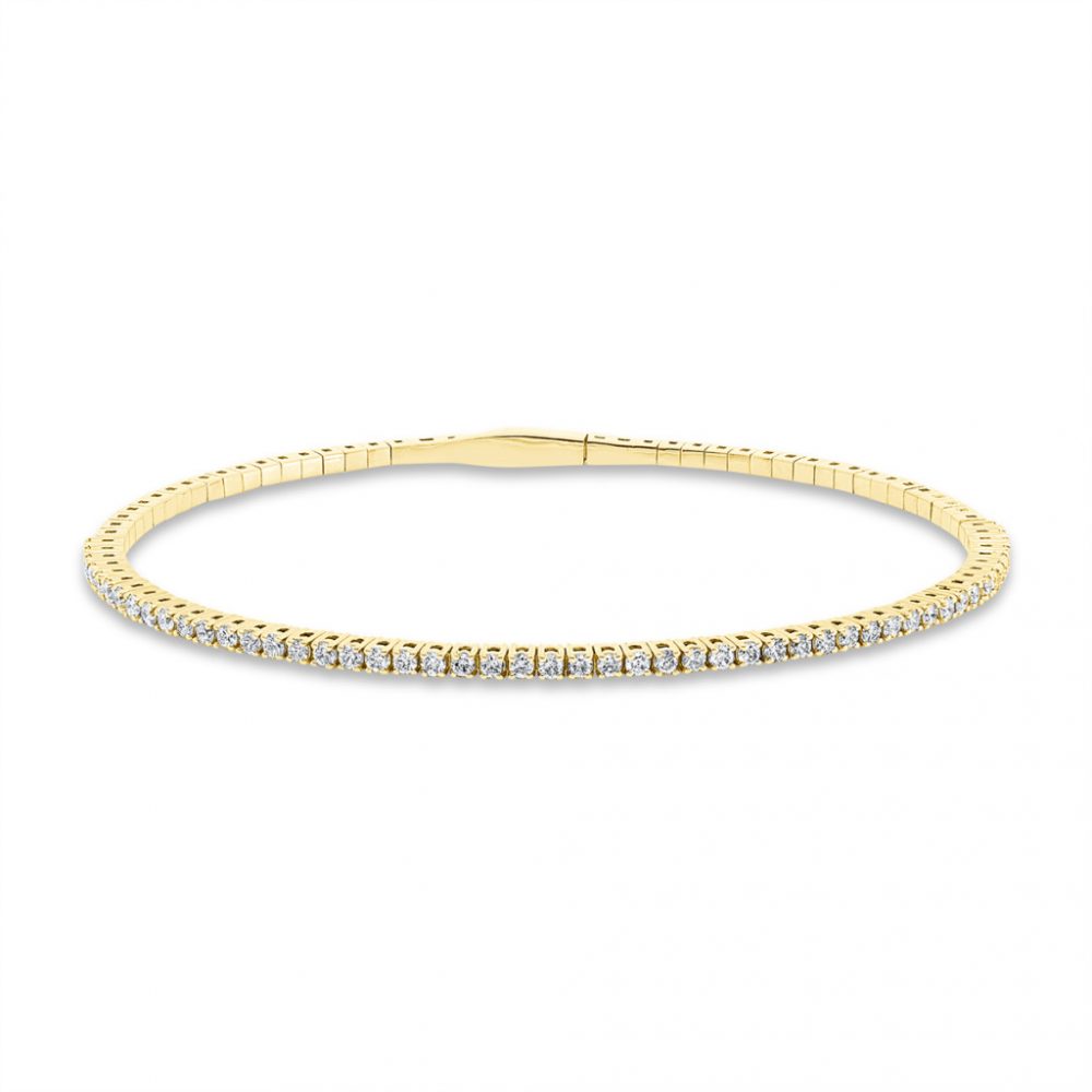 Yellowgold Diamond Bracelets