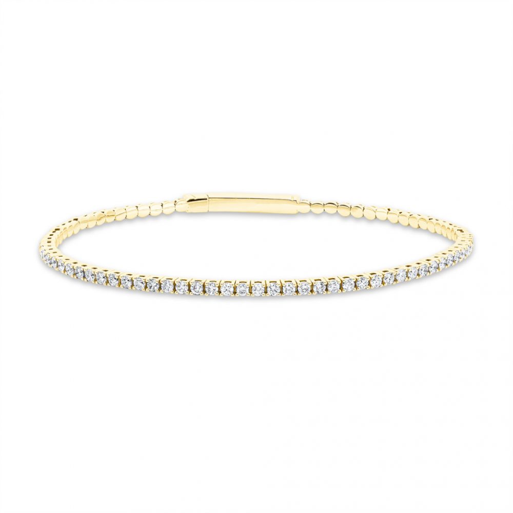 Yellowgold Diamond Bracelets