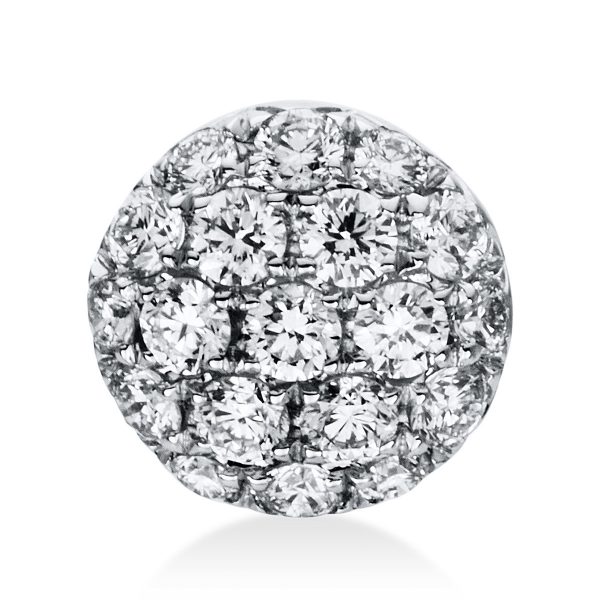 14 kt fehérarany medál 19 gyémánttal 3D626W4-1
